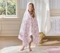 LoveShackFancy Floral Hearts Kid Hooded Towel