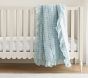 Gabriella Gingham Ruffle Baby Quilt