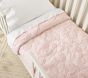 Ruffle Floral Baby Quilt