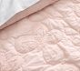 Ruffle Floral Baby Quilt