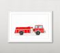 Open Box: Leslee Mitchell FireTruck Wall Art (30" x 42")