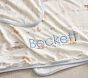 Party Animals Bamboo Viscose Reversible Baby Blanket