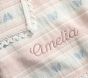 Matelasse Stripe Jacquard Baby Blanket
