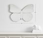 Frameless Butterfly Mirror (24")