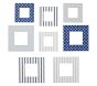 No Nails Paper Photo Frames, Set of 8