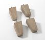 Open Box: Charleston &amp; Wingback Convertible Rocker Stationary Feet