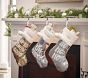 Red And Gold Reversible Sequin Stocking