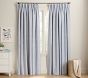Pinch Pleat Gingham Blackout Curtain