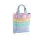 Rainbow Tie-Dye Stripe Tote