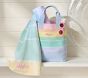 Rainbow Tie-Dye Stripe Tote