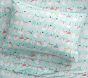 Cheery Snowman Organic Sheet Set &amp; Pillowcases