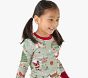 Candy Cane Village Organic Cotton Kid Pajama Set