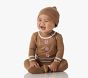 Gingerbread Bamboo Viscose Baby Pajama