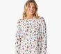 Holiday Teddy Bears Bamboo Viscose Adult Relaxed Fit Crew Pajama Set