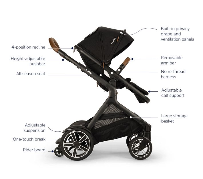 Nuna DEMI + PIPA RX Twins Travel System | Pottery Barn Kids