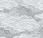 York Vision Slate Stipple Clouds Wallpaper