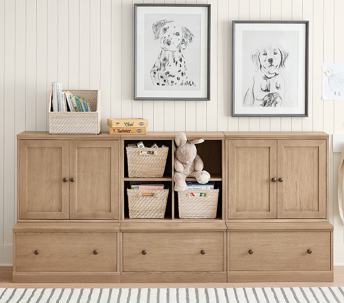 Cameron Cabinet & Cubby Wall Storage System | Pottery Barn Kids