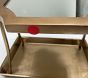 Open Box: Ava Tabletop Mirror with Tray - Antique Brass
