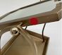 Open Box: Ava Tabletop Mirror with Tray - Antique Brass