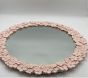 Open Box: Hydrangea Round Mirror (28") - Blush
