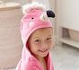 Flamingo Plush Kid Hooded Towel
