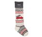 Natural Fair Isle Christmas Stocking Collection