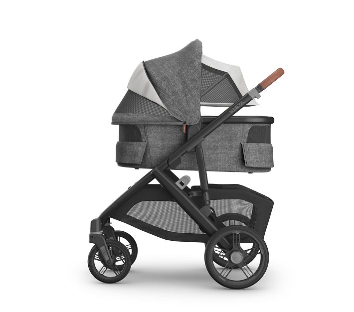 UPPAbaby - Bassinet V3, Declan (Oat Mlange/Silver Frame)