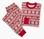Adult Classic Fair Isle Organic Cotton Pajama Set