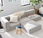 Piped Cushy Super Sectional Set