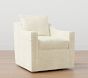 Ayden Slipcovered Swivel Glider