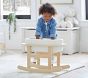 Natural Wood Doll Bassinet