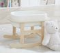 Natural Wood Doll Bassinet