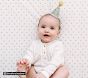 Pin Dot Mini Organic Crib Fitted Sheet