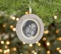 Silver Glitter Frame Ornaments