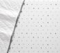 Rowan Stitch Organic Crib Fitted Sheet