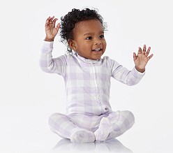 Silky TENCEL™ Check Baby Pajama