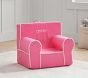 Anywhere Chair®, Bright Pink with White Piping Twill