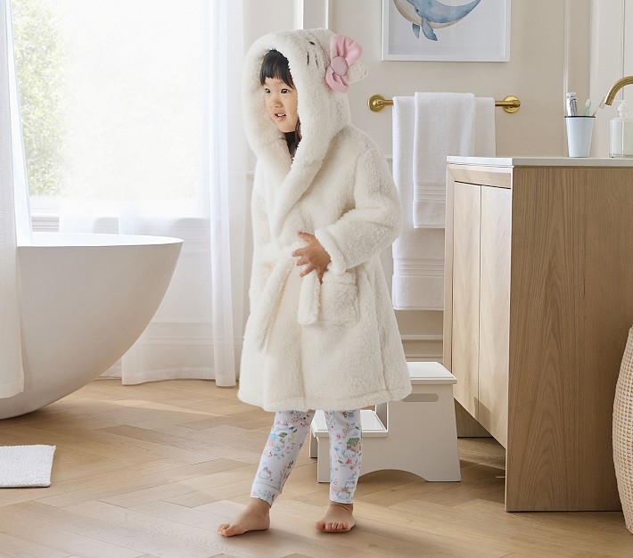 Terry Kids Bath Robe: Cozy & Safe | Pottery Barn Kids