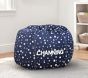 Anywhere Beanbag™, Navy Glow-in-the-Dark Scattered Stars