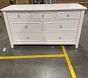Open Box: Ava Regency 7-Drawer Dresser (56"W x 19"D) - Simply White