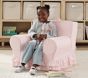 Anywhere Chair®, Dusty Blush Ruffle Slipcover Only