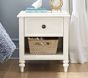 Chris Loves Julia Turned Wood Nightstand (20")