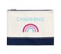 Navy Canvas Customizable Wet Dry Bag