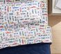Remy Race Car Glow-in-the-Dark Cotton Sheet Set