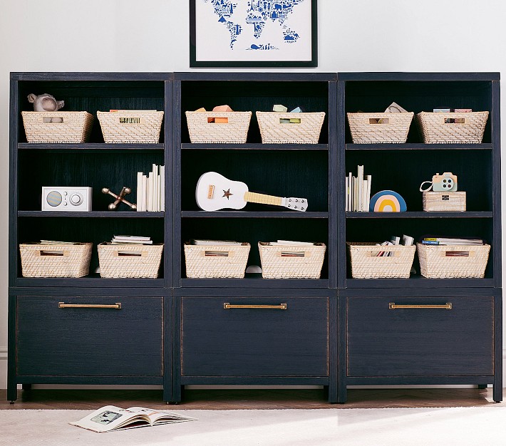 Charlie Wall 2 Drawer Base Set | Playroom Storage | Pottery Barn Kids