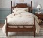 Chris Loves Julia Turned Wood Bed