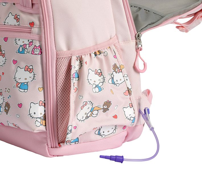 hello kitty backpack arma 3 Plush Face with 3D Bow a top grab handle Hello Kitty 15’ Backpack