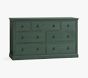 Open Box: Charlie 7-Drawer Dresser (58"W x 20"D) - Weathered Hunter Green