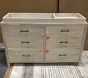 Open Box: Aptos 6-Drawer Dresser (56"W x 19"D) - Sandwash