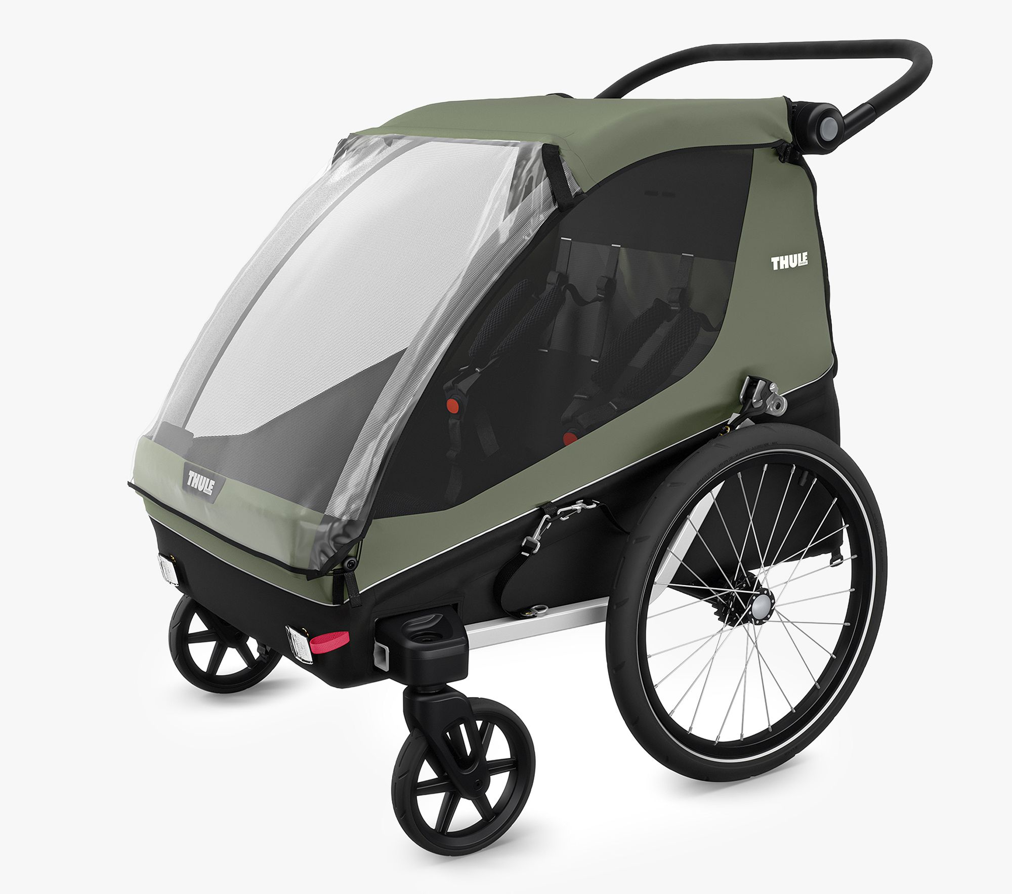 Thule Courier Convertible Bike Trailer & Stroller | Pottery Barn Kids